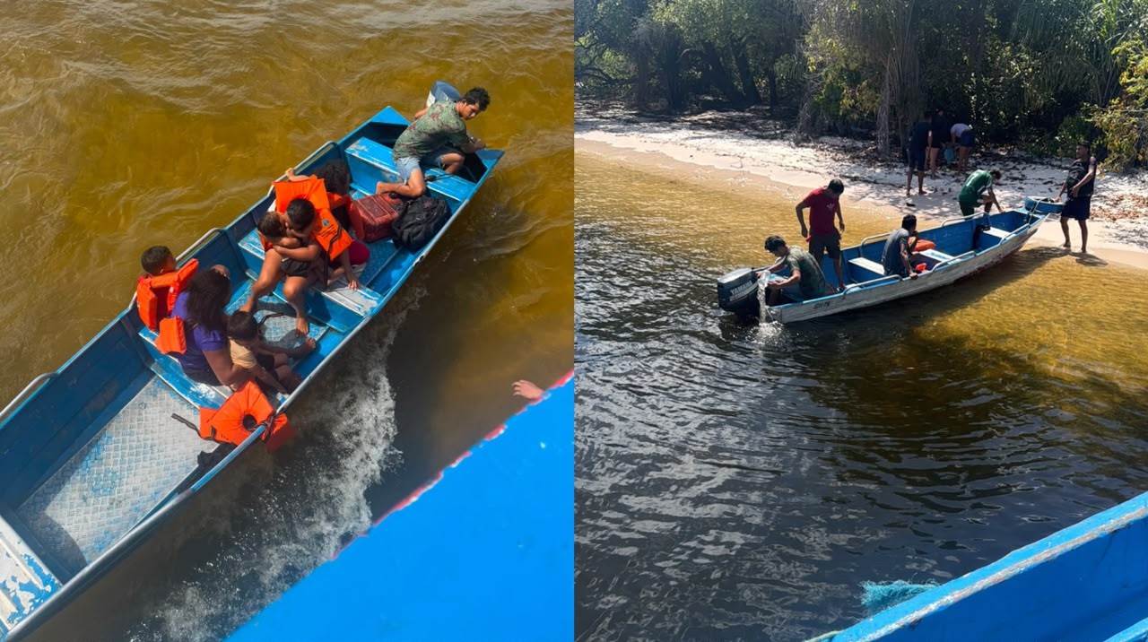 Lancha que naufragou no rio Arapiuns, em Santarém, transportava passageiros em carona irregular, diz secretário