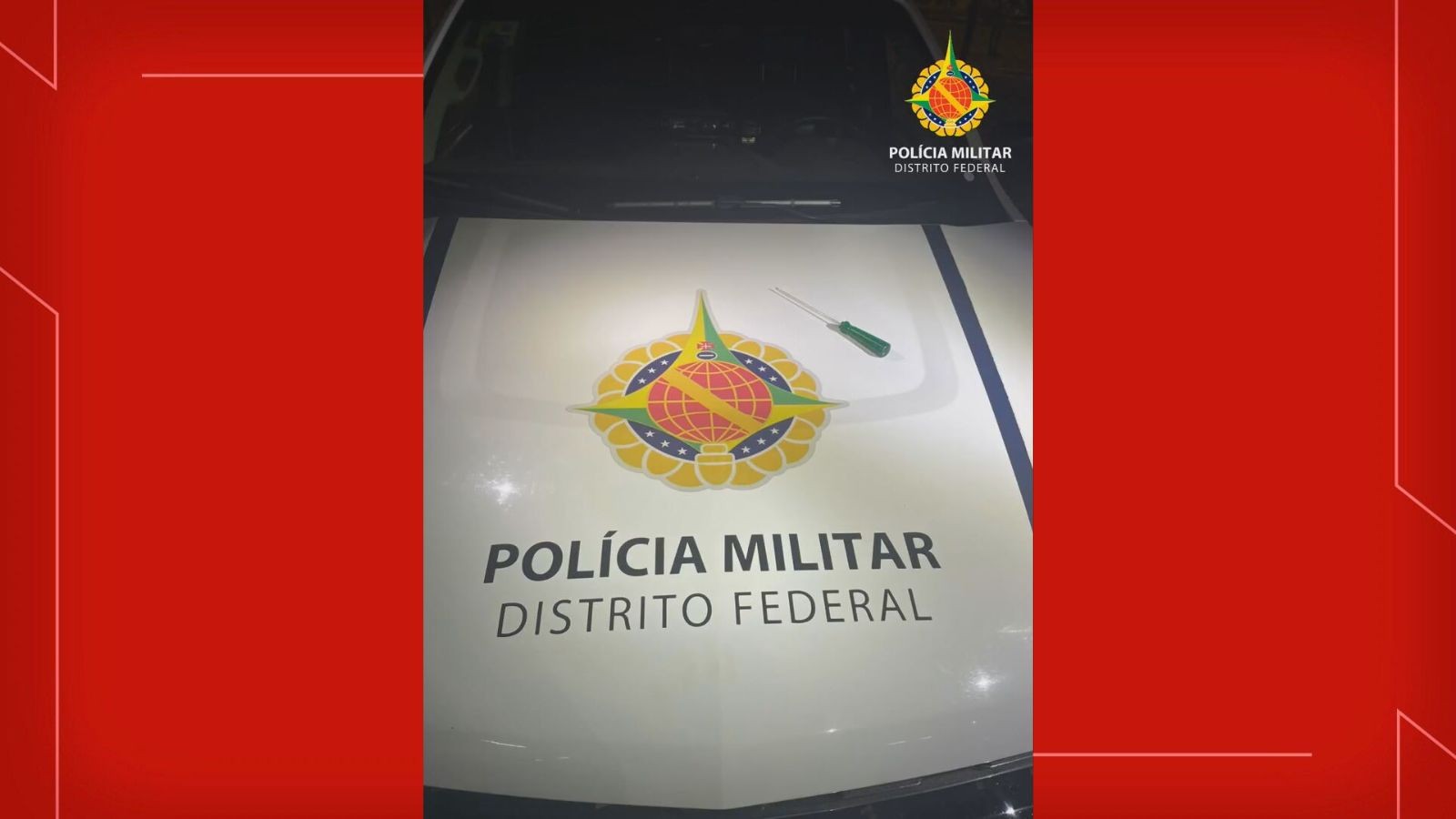 VÍDEO: homem agride companheira e filho, ameaça PMs com chave de fenda e é baleado no DF