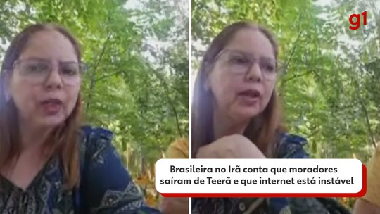 Empresária brasileira no Irã diz que moradores estão saindo de Teerã e que há limitações de internet e combustível 