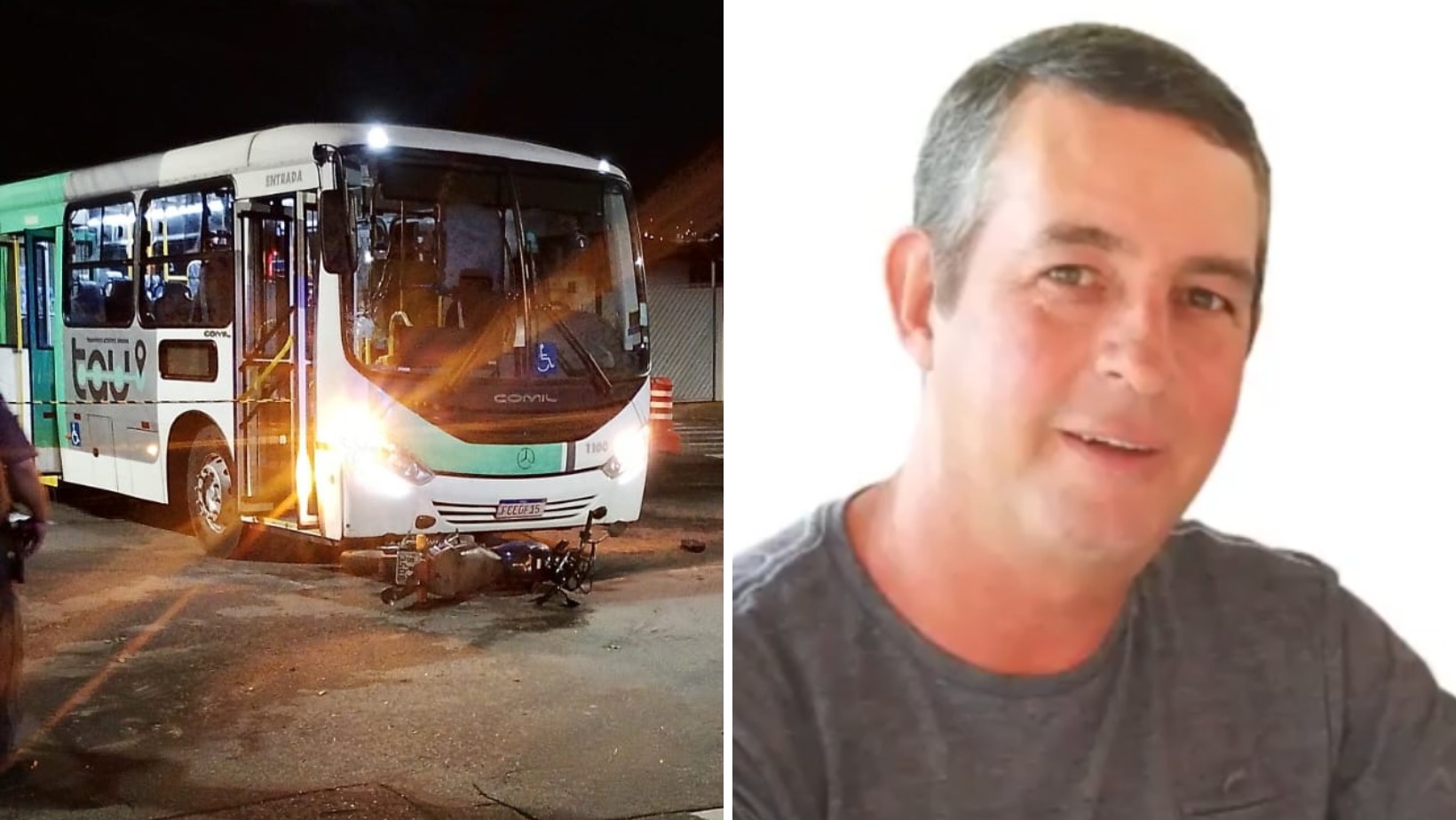 Motociclista morre em acidente com ônibus do transporte público de Taubaté