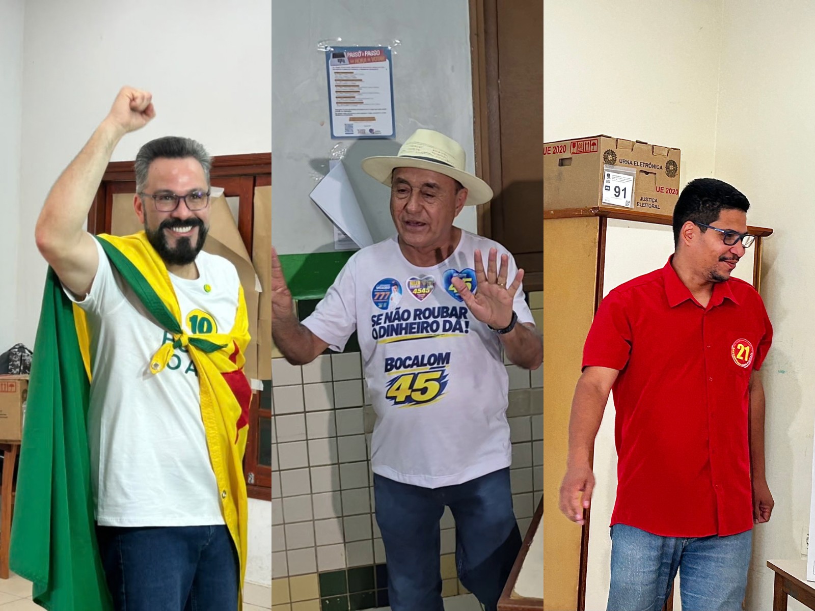 Candidatos ao governo do Acre votam neste domingo; veja