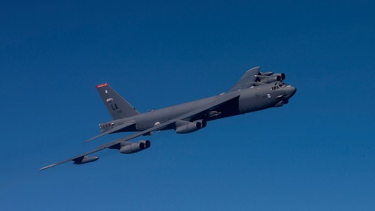EUA sobrevoam Irã com bombardeiros B-52 pela primeira vez - Foto: (Divulgação/Boeing)