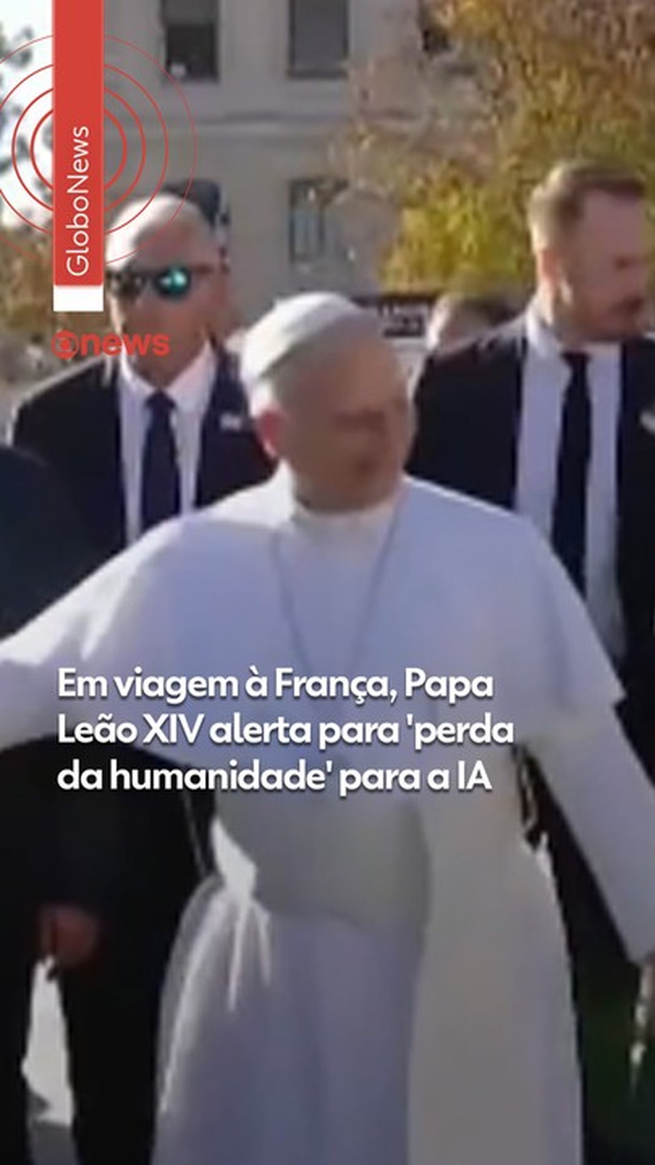 Papa Leão XIV defende a paz na Europa e faz alerta contra 'rearmamento'