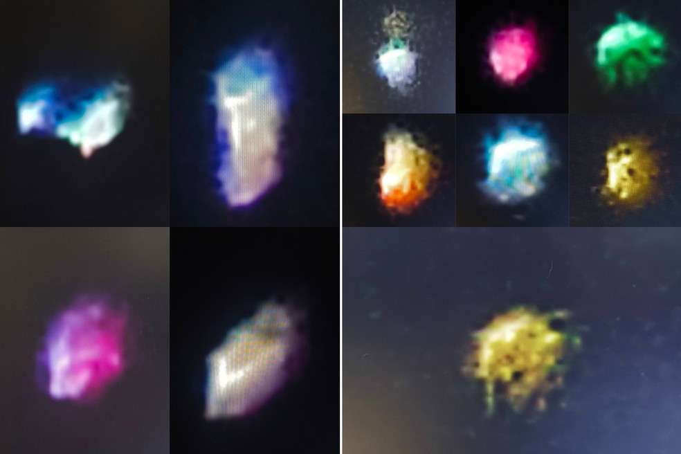 Morador registra esferas brilhantes no céu de Presidente Prudente (SP) — Foto: Marcel Sachetti/Arquivo pessoal