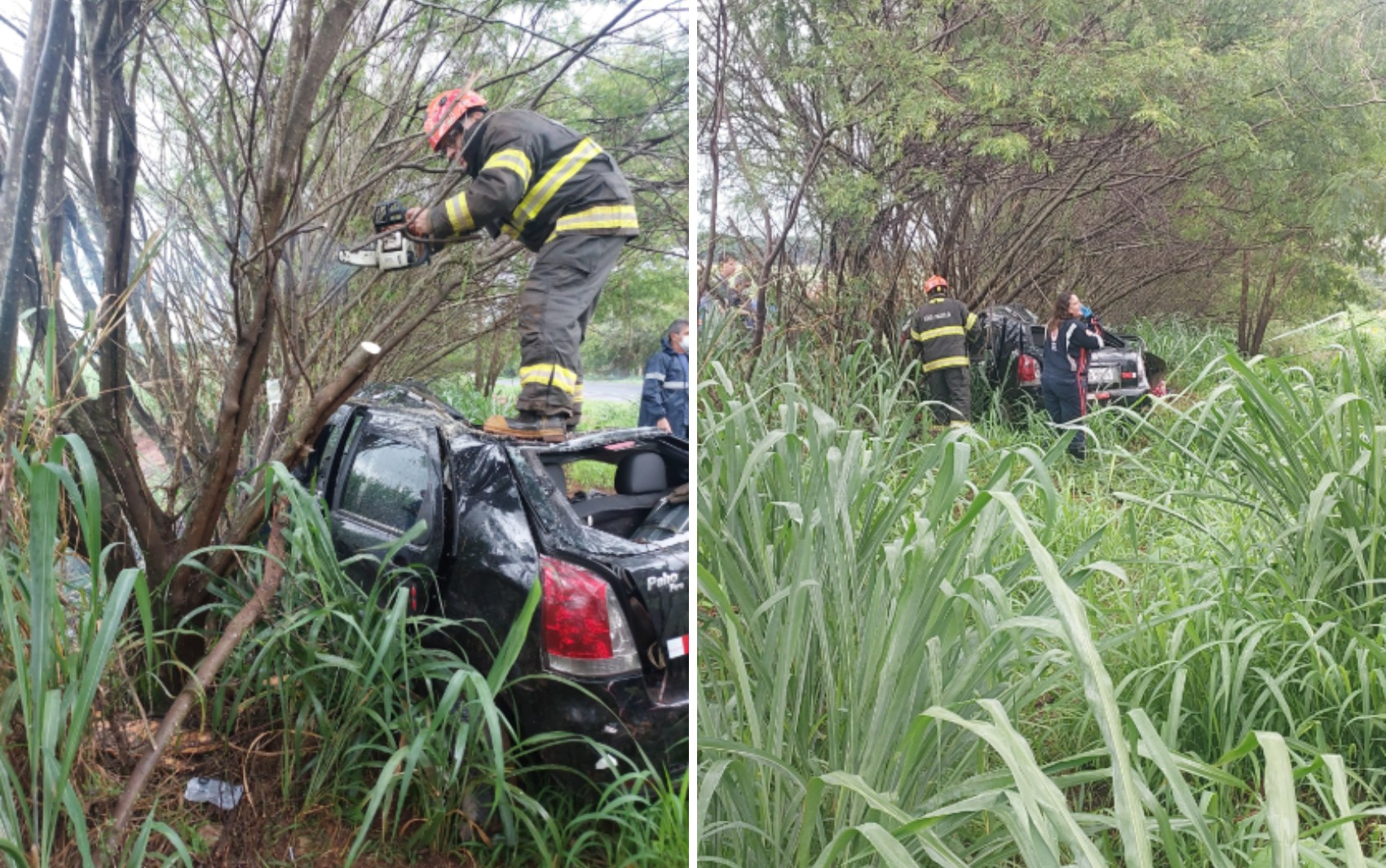 Acidente em Batatais, SP, mata passageira idosa e deixa motorista ferido