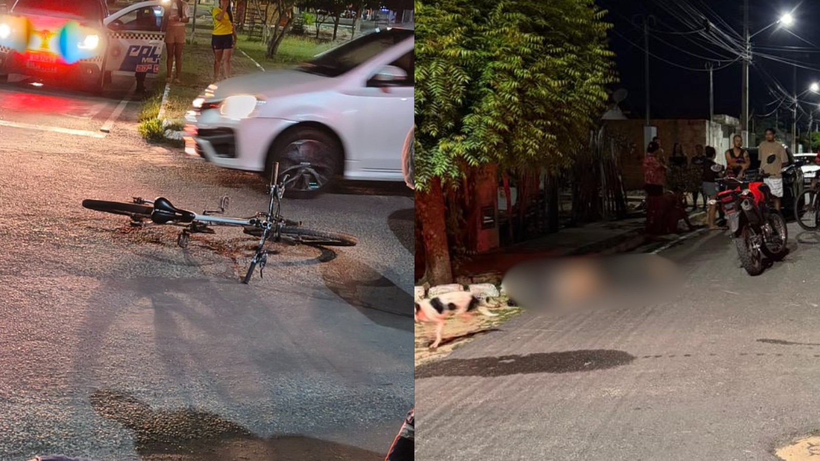 Dois acidentes em menos de três horas deixam ciclista e motociclista mortos no litoral do PI