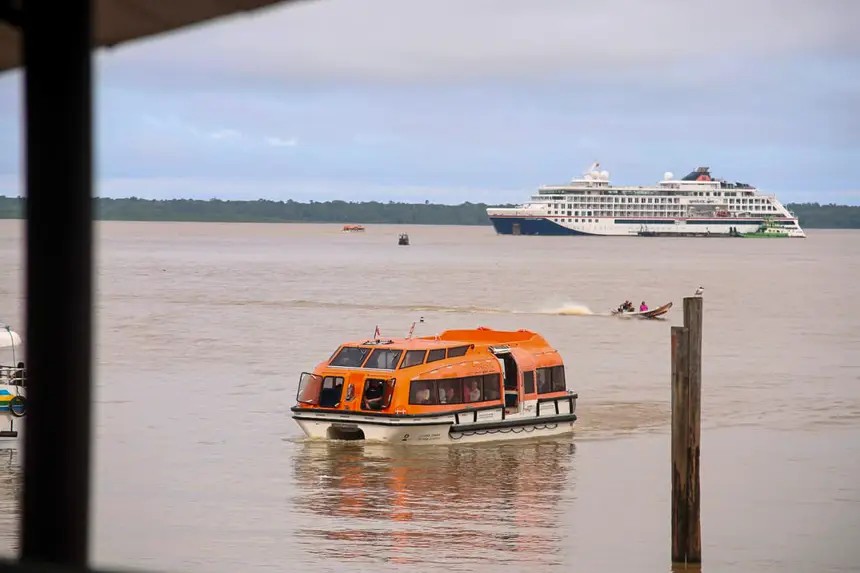 Navio em Belém: Veja chegada de transatlântico e entenda escolha de terminais 