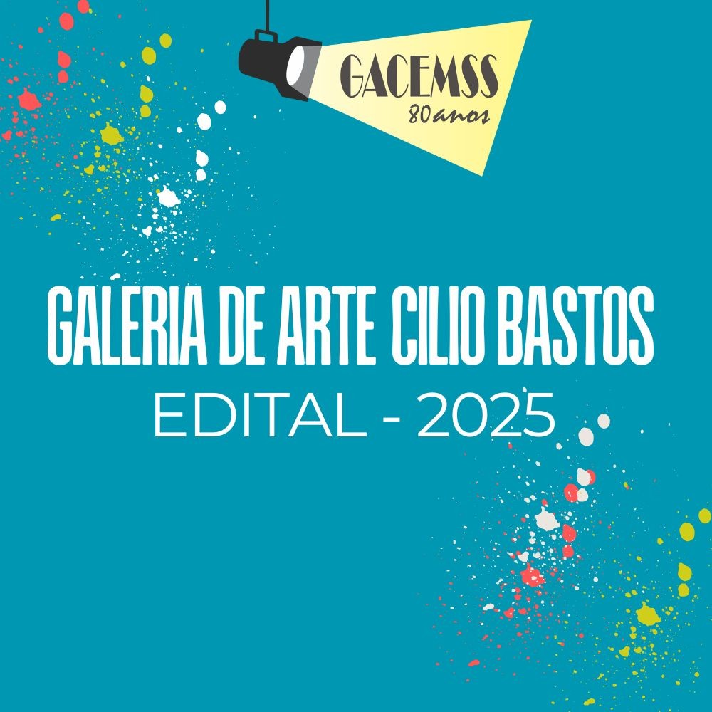 Estão abertas as inscrições para o programa Galeria de Arte do GACEMSS 2025