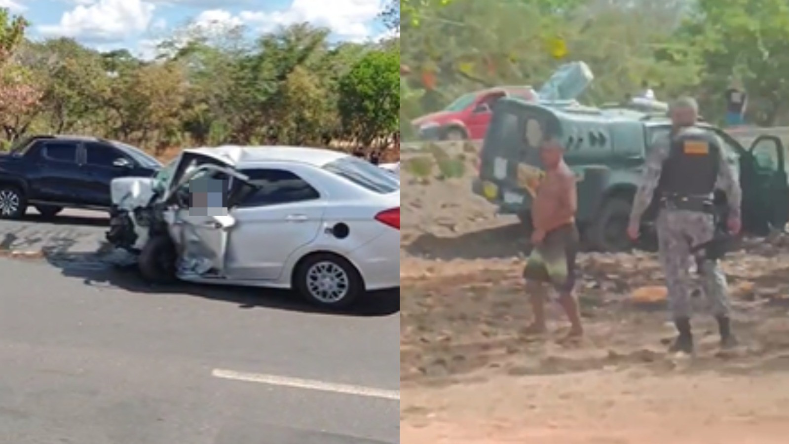 Policial militar do Piauí morre em acidente na BR-316, no Maranhão