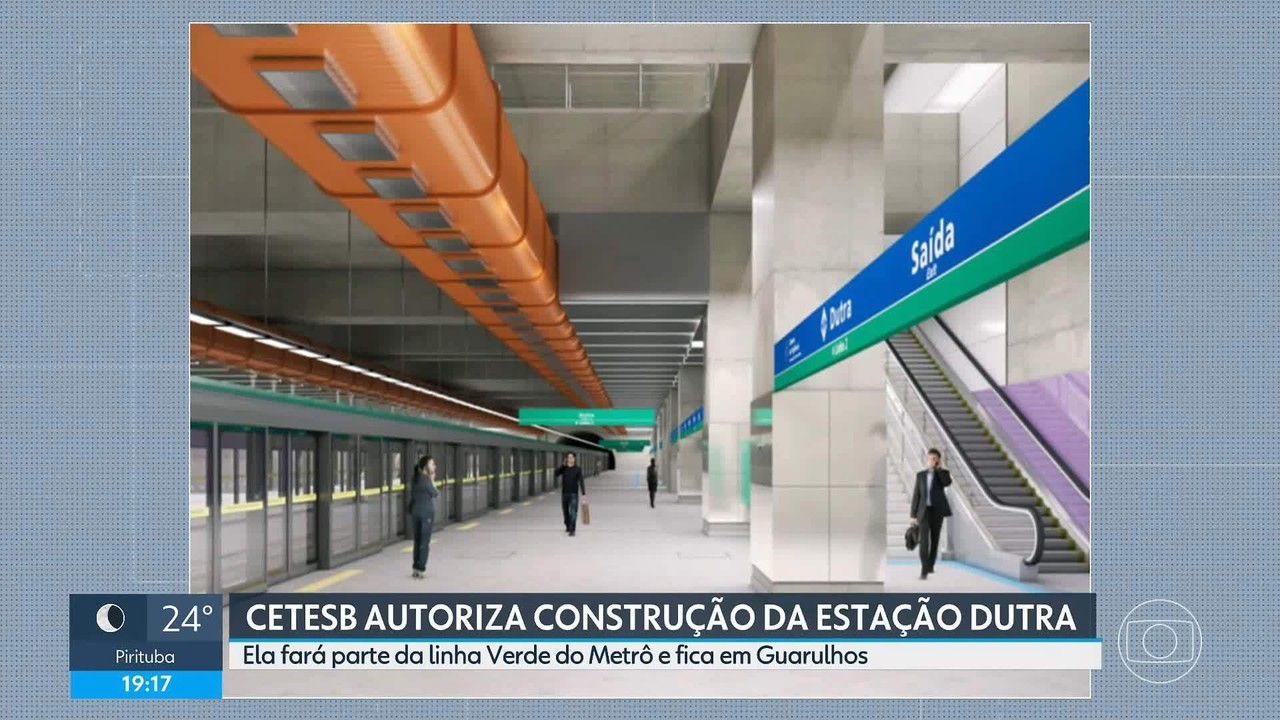 Governo autoriza construção da 1ª estação de Metrô fora do município de SP, em Guarulhos