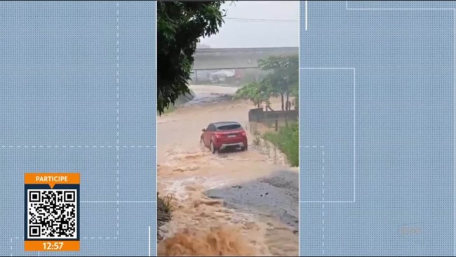 Tempestades e granizo atingem Santa Catarina, Brasil