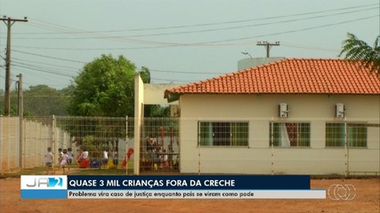 Quase 3 mil crianças aguardam na fila de espera por creches em Palmas