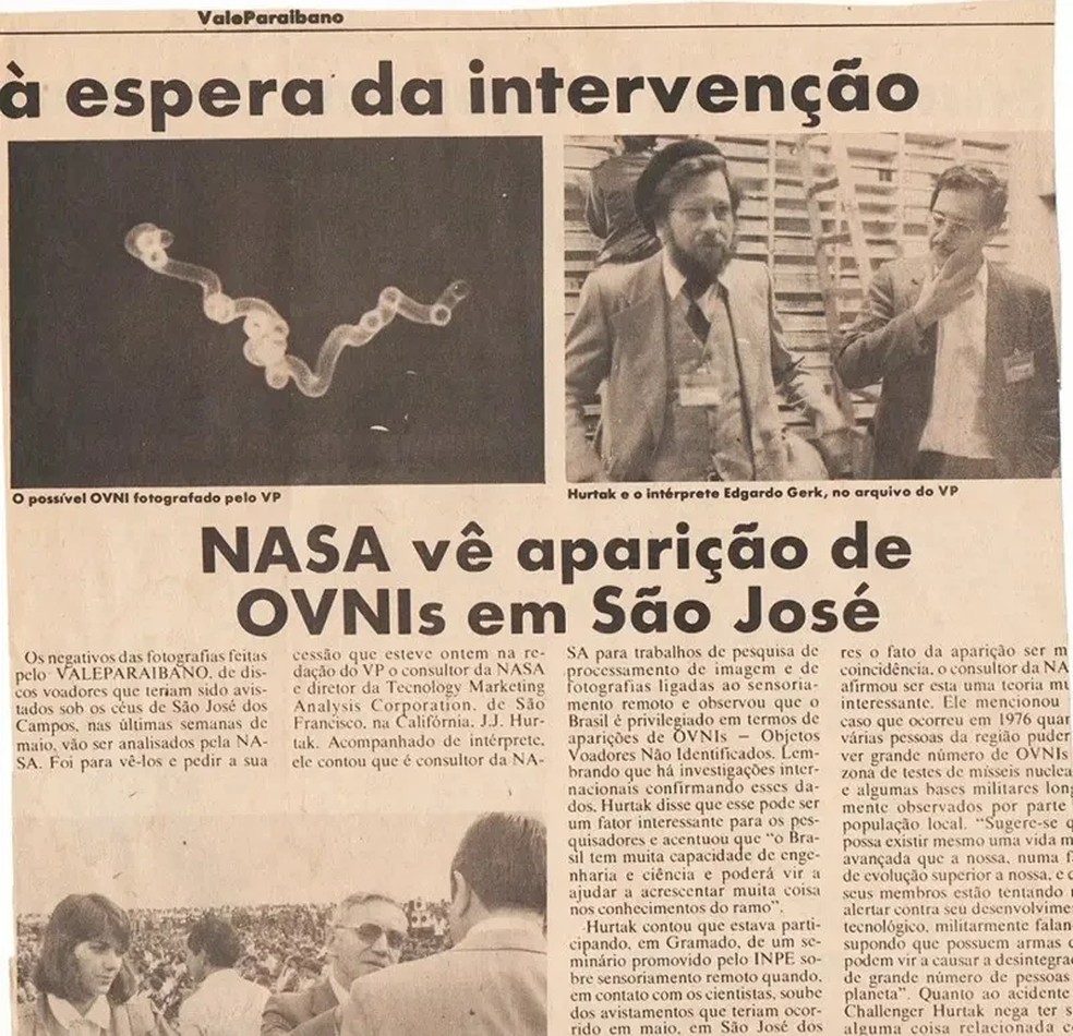 Jornal Vale Paraibano — Foto: Acervo Adenir Britto