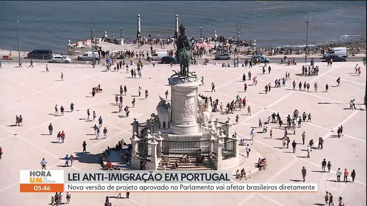 Entrada temporária, visto para familiares: veja como nova lei em Portugal afeta brasileiros 