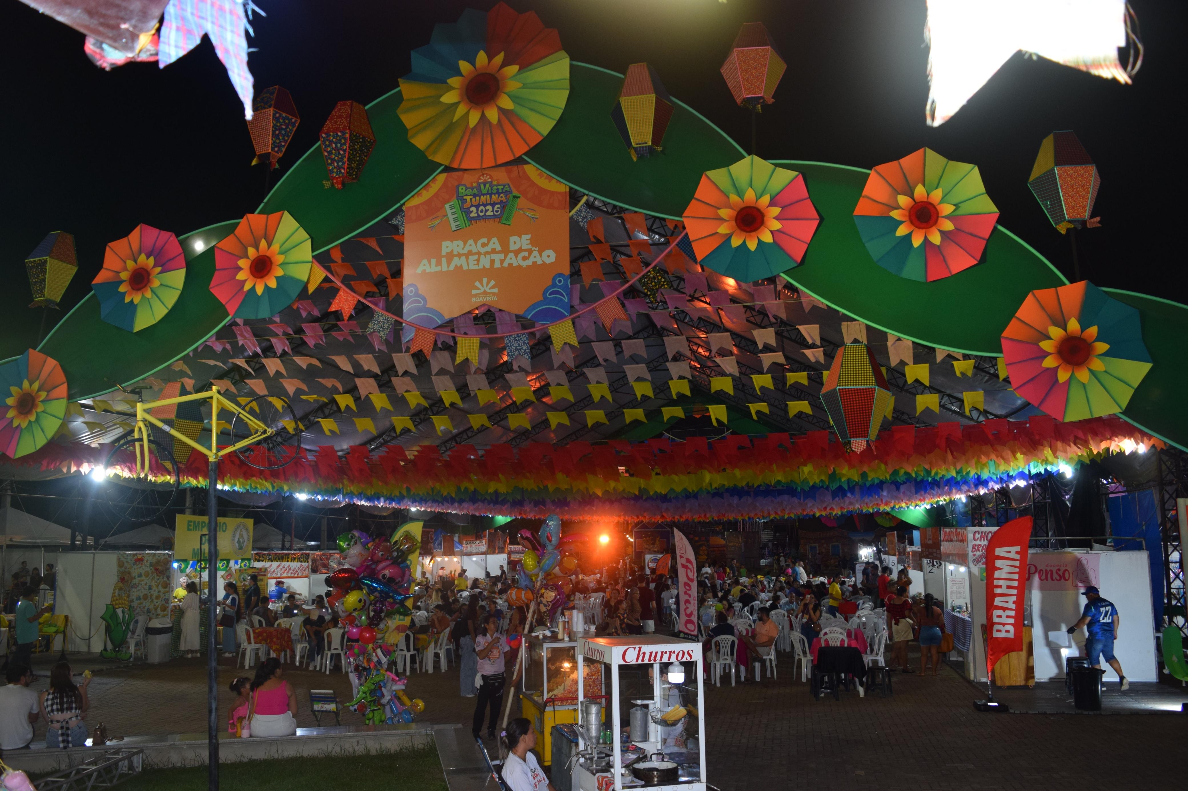 Milho, arepa, canjica e mais: o que comer no Boa Vista Junina 2026 com até R$ 35