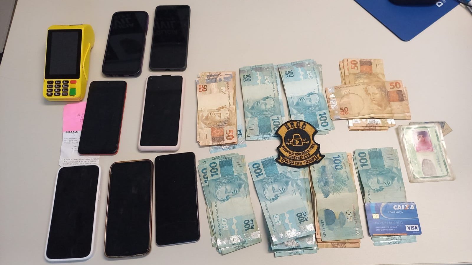 Golpe da falsa central telefônica: três homens são presos em flagrante na Zona Sul de Aracaju