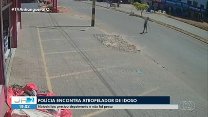 Polícia localiza motociclista que atropelou e matou idoso em Palmas; saiba mais