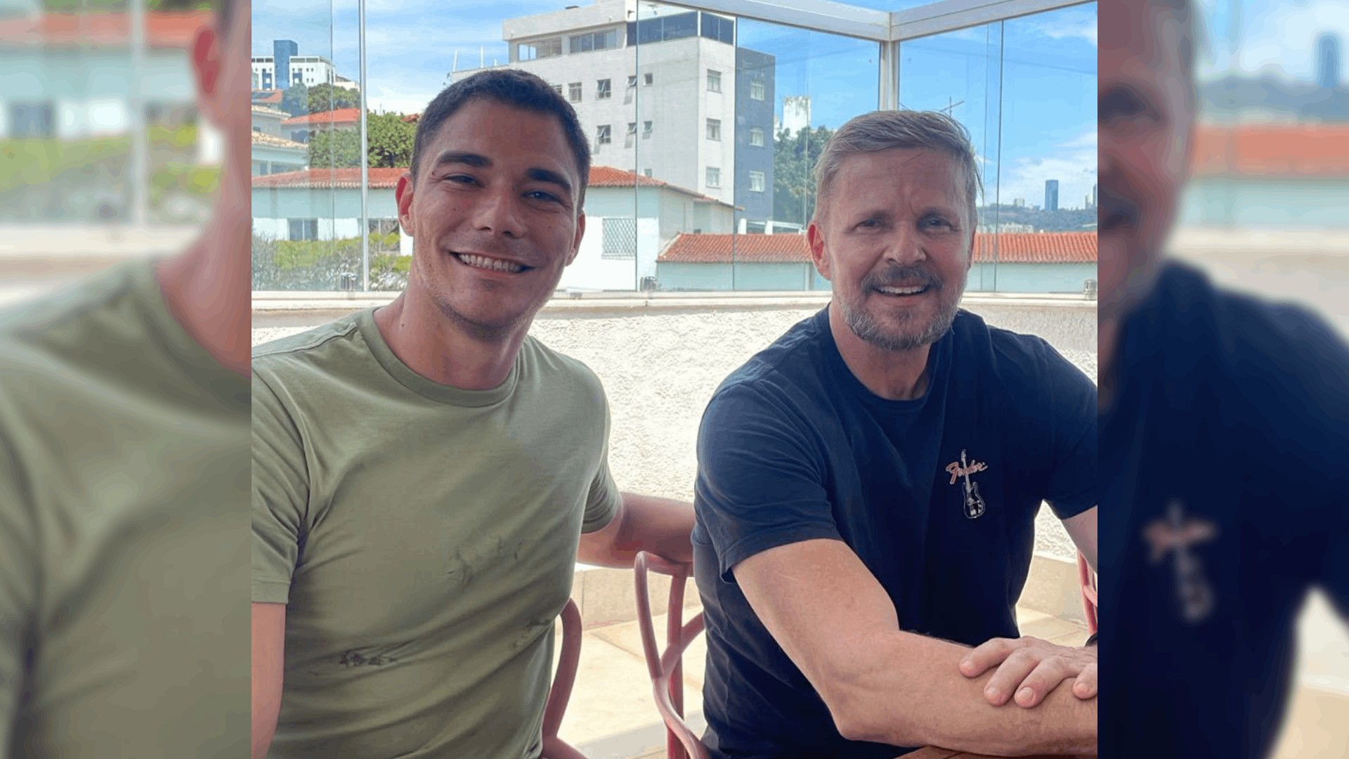 Doador e receptor de medula óssea se tornam amigos após transplante: 'Gêmeo genético'