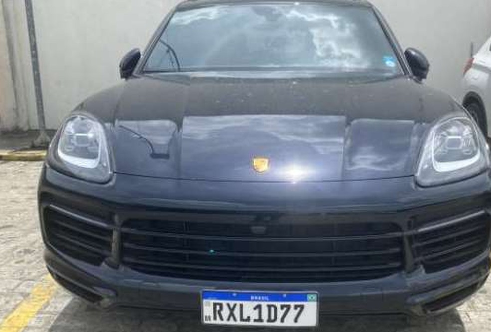 Porche apreendida em operação contra a Braiscompany vai a leilão — Foto: Reprodução/JFPB