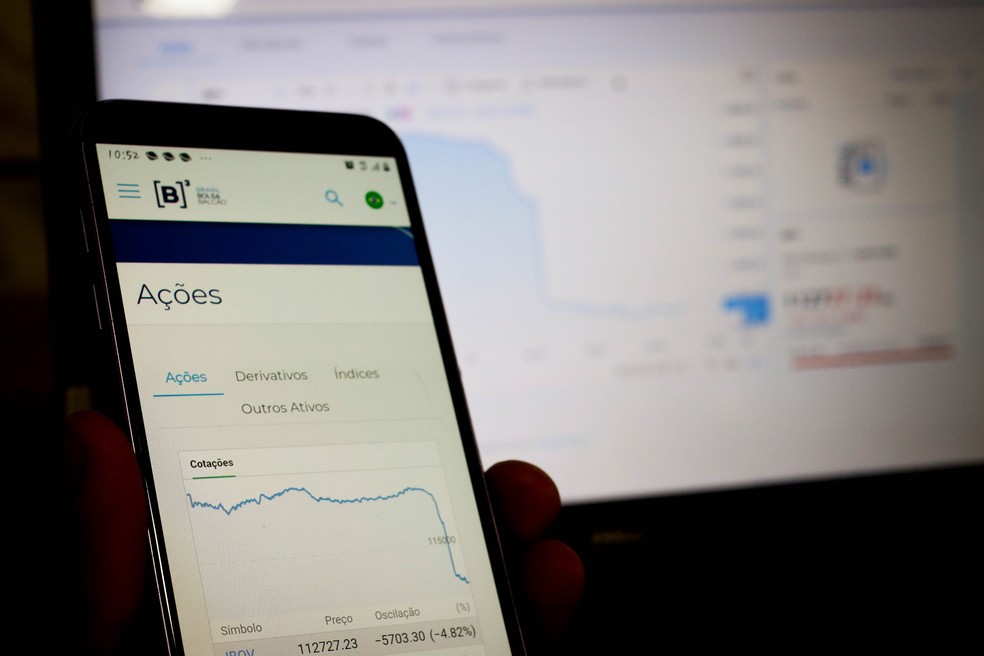 As ações da Petrobras despencam no pré-mercado. — Foto: ALOISIO MAURICIO/FOTOARENA/FOTOARENA/ESTADÃO CONTEÚDO