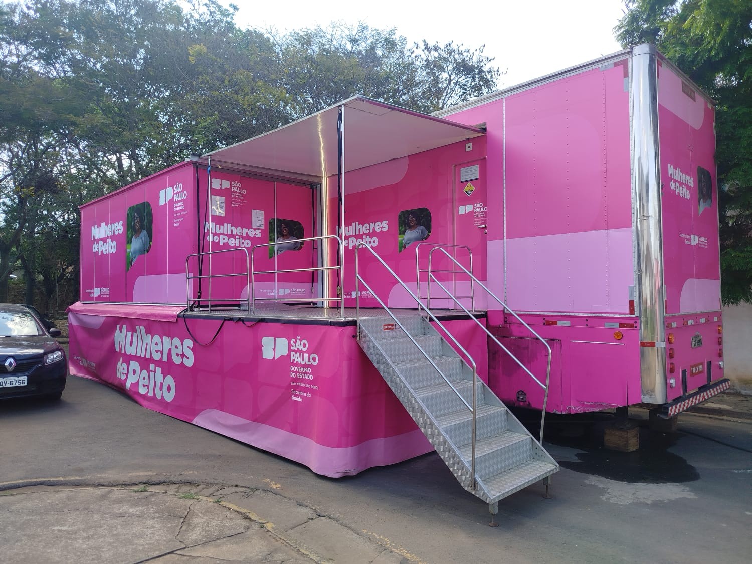 Angatuba recebe Carreta da Mamografia com exames gratuitos para mulheres; saiba como participar