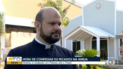 Catedral de Palmas realiza mutirão de confissão