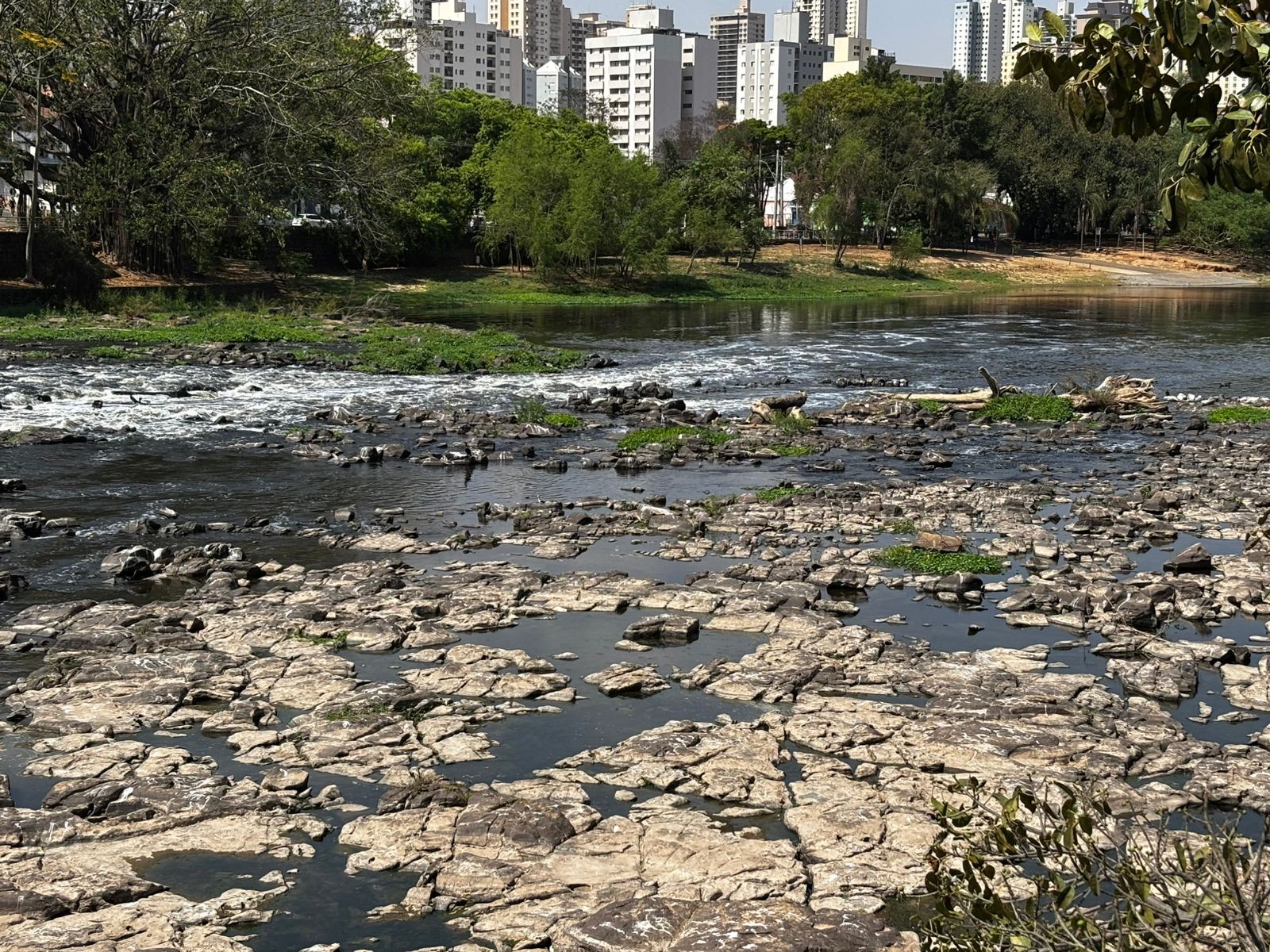 Com vazão do Rio Piracicaba cada vez menor, passeio de barco turístico é cancelado