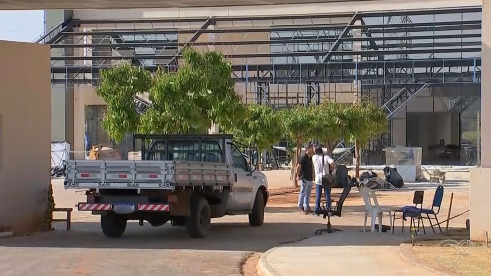 Hospital Regional de Mirassol (SP) — Foto: Reprodução/TV TEM