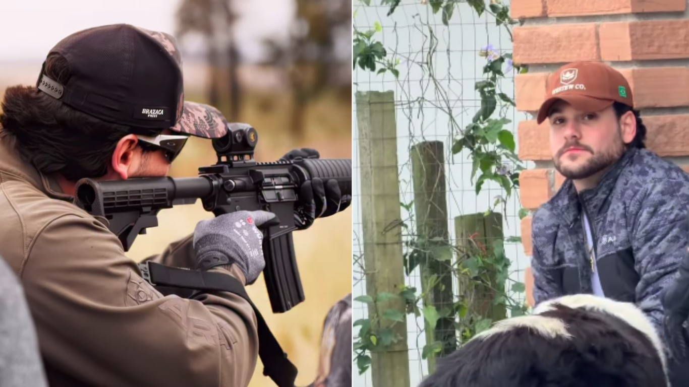 Influenciador César Rincon é alvo de operação da Polícia Civil em rancho em SC