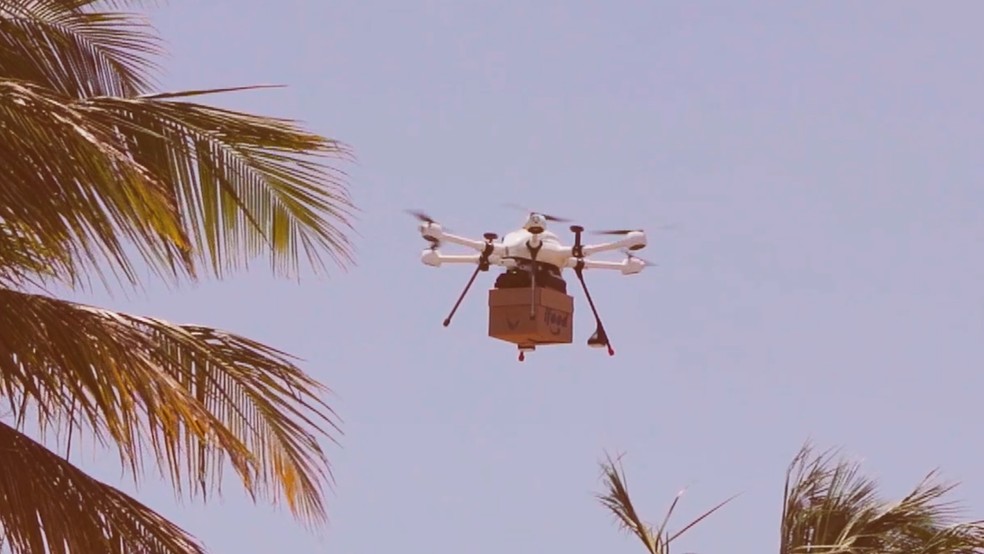 Drone ifood outlet