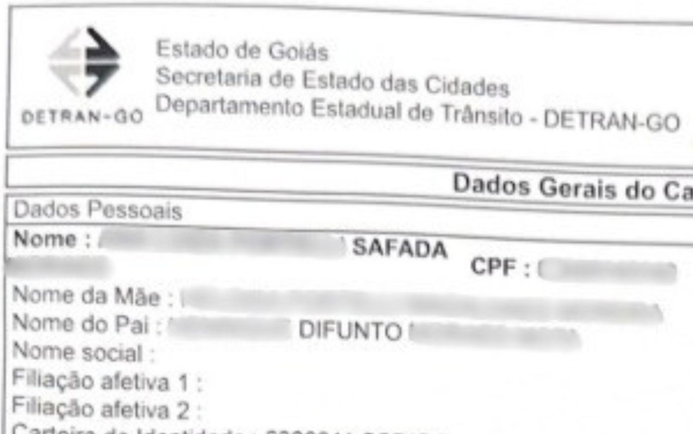Estudante que teve nome trocado por ‘safada’ na CNH deve ser indenizada em R$ 12 mil, decide Justiça  — Foto: Arquivo pessoal/Estudante