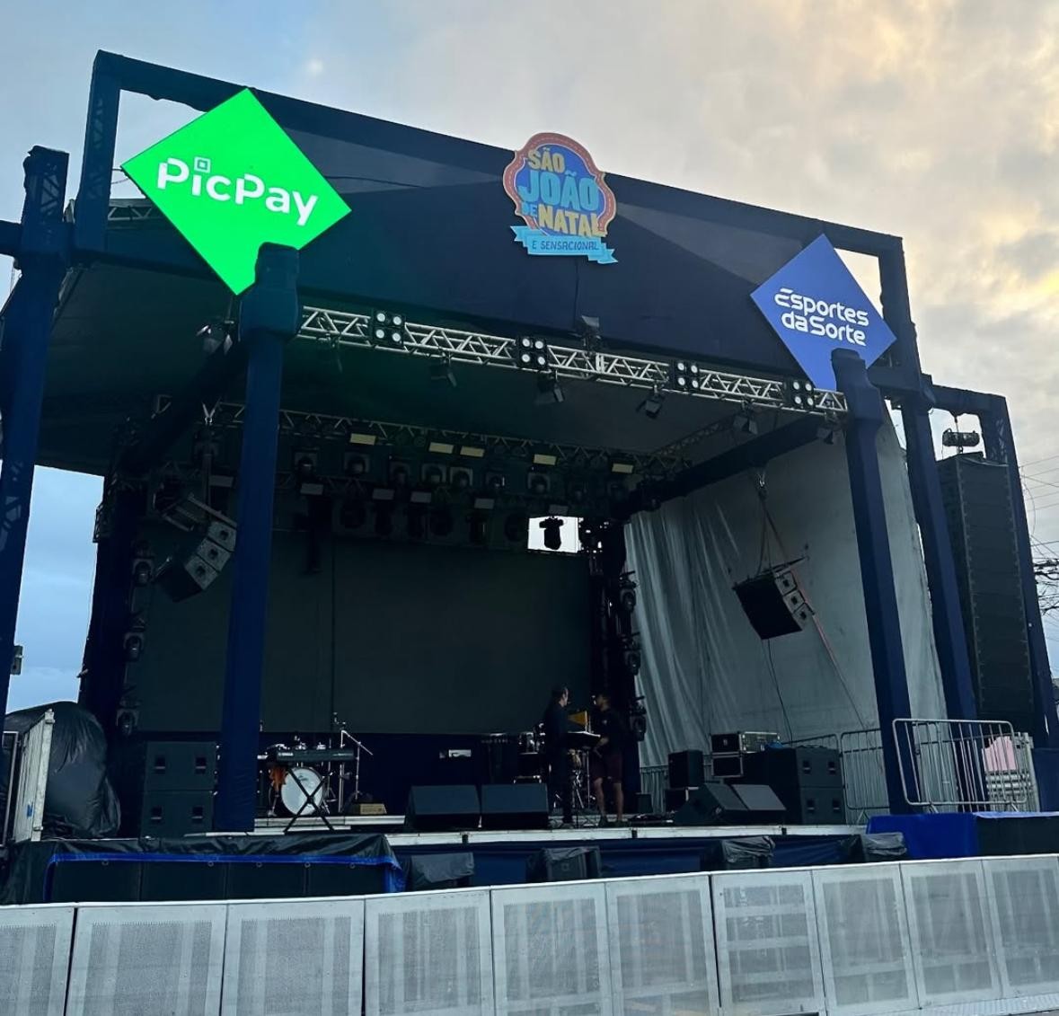 São João de Natal: chuva provoca cancelamento de shows da sexta-feira (20)