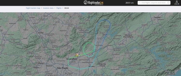 Avião da Iberia que seguia para Madri retorna a Guarulhos após suspeita de fumaça a bordo