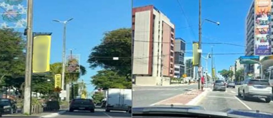 Ministério Público de Contas aciona TCE para investigar propaganda de bets em postes na orla de João Pessoa