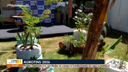 Projeto Germinar traz novidades para o campo na Agrotins 2026