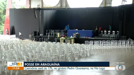 Em Araguaína, posse de vereadores, prefeito e vice está prevista para o fim da tarde