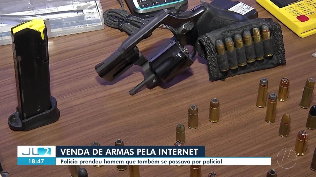 Em Belém, vigilante terceirizado da Sesma é preso suspeito de vender armas pela internet