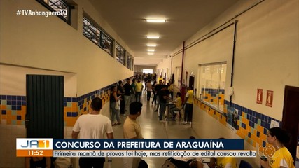 Araguaína realiza hoje primeira manhã de provas de concurso