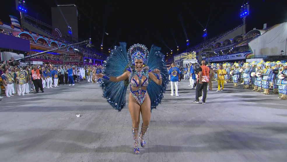 Cantora Lexa n&atilde;o ser&aacute; mais rainha de bateria da Unidos da Tijuca em 2025 &mdash; Foto: Reprodu&ccedil;&atilde;o