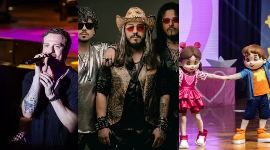 Rolê no Alto Tietê: fim de semana tem Fabiano Cambota e shows da banda Combo e Maria Clara e JP 