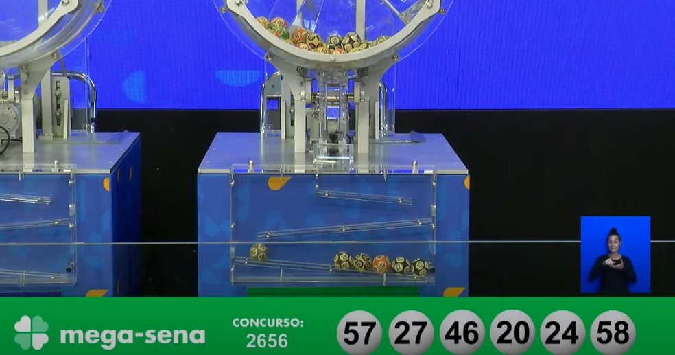 Mega-Sena, concurso 2.656 — Foto: Reprodução/Caixa