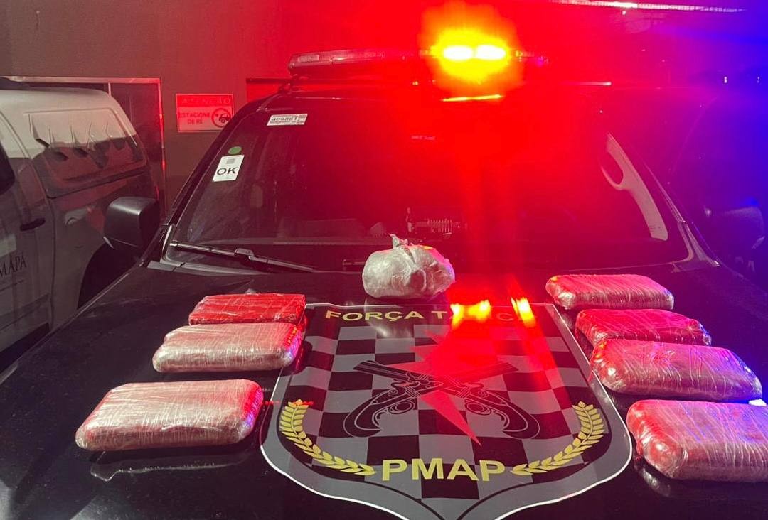 Polícia Militar apreende mais de 7 quilos de drogas em embarcação no Amapá