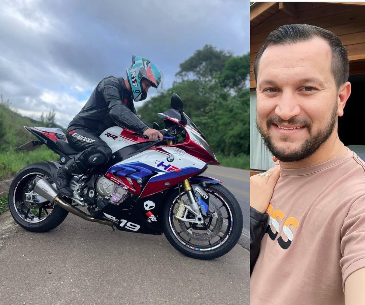 Empresário morre após perder controle de moto em curva e sair da pista em rodovia de SC: 'fazia o que mais amava'