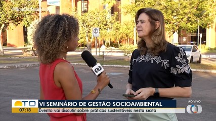 Palmas recebe VI Seminário de Gestão Socioambiental