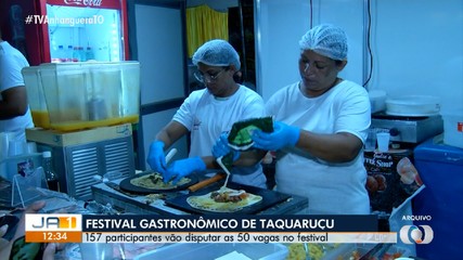 Veja o cronograma após homologação de inscritos no Festival Gastronômico