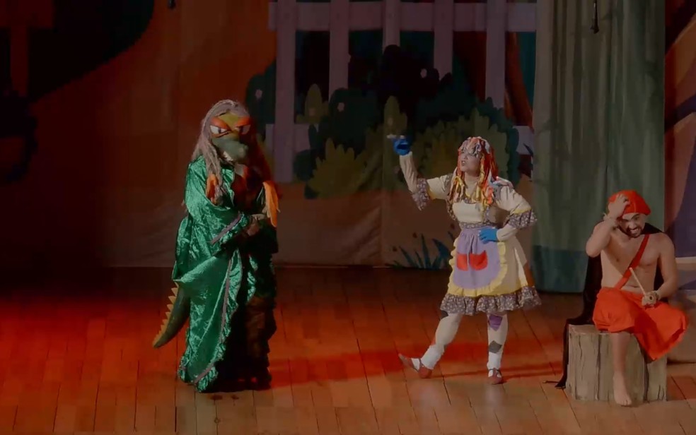 Espetáculo ‘Aventuras da Turma do Sítio’ em Jaboticabal (SP) — Foto: Divulgação