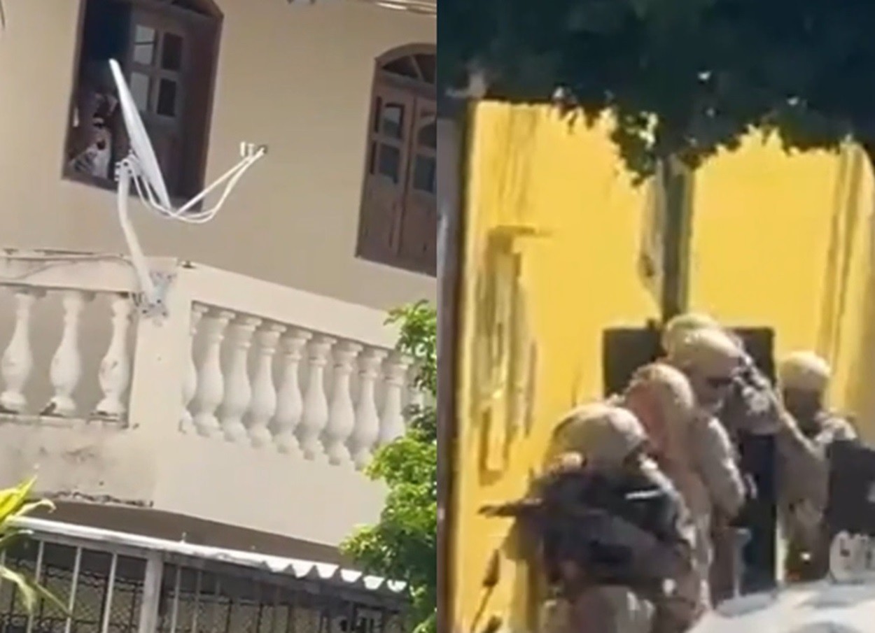 Vídeos mostram tiroteio e homem ameaçando agentes antes de morrer baleado em cerco policial no Centro do Recife