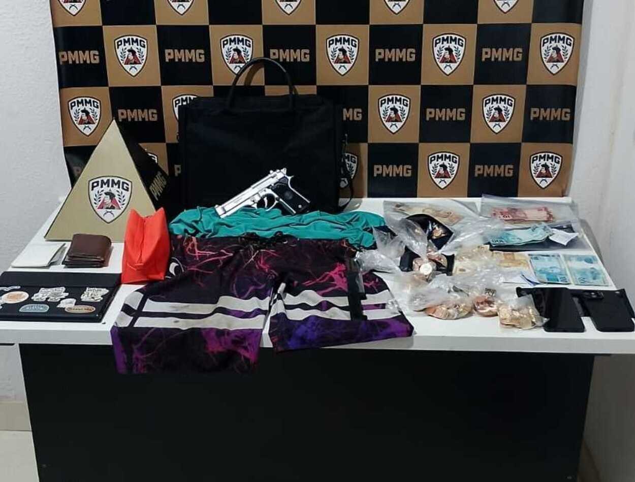 Criminoso assalta farmácia, faz vítima dirigir até outro bairro e acaba preso em Timóteo