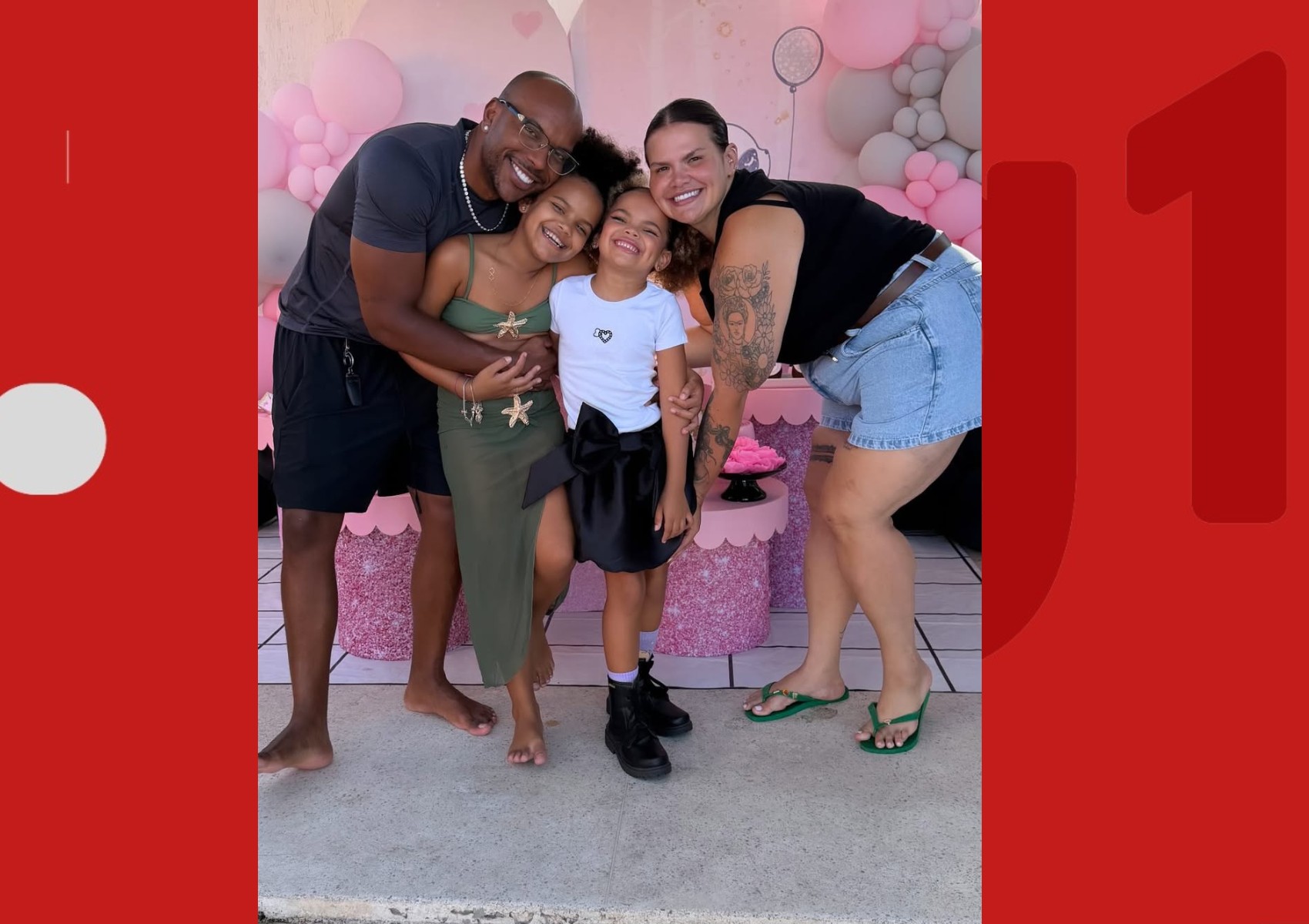 Thais Carla comemora aniversário de seis anos da filha caçula ao lado de familiares e amigos