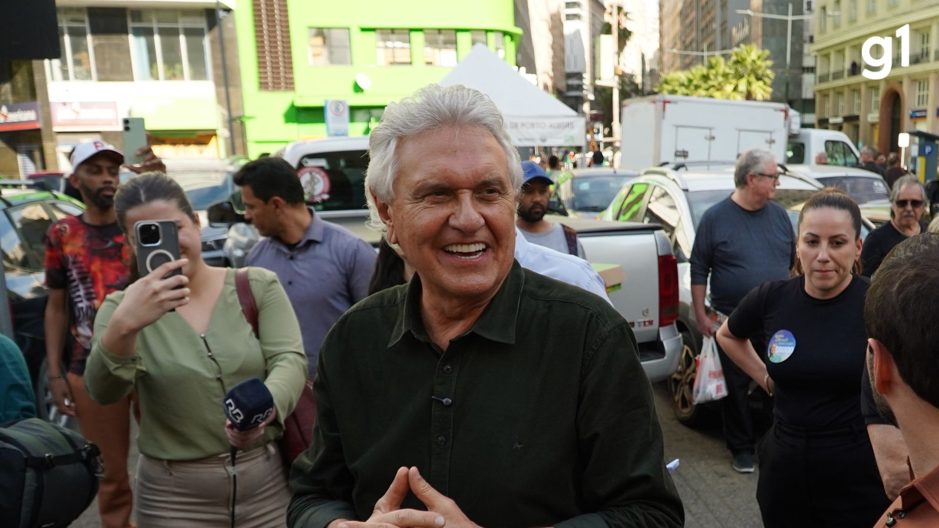Caiado diz que escândalos e 'problemas de ordem pessoal' afetam credibilidade de Flávio e critica carta de Bolsonaro